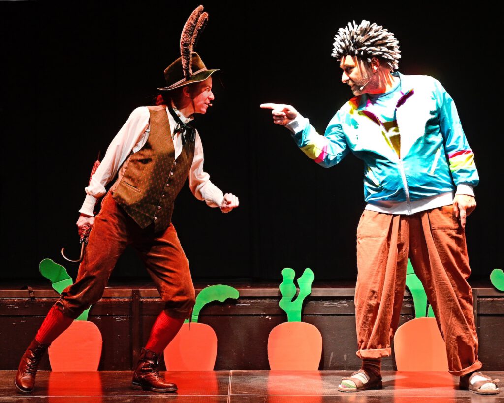 Flora Pulina in "Der Hase und der Igel"