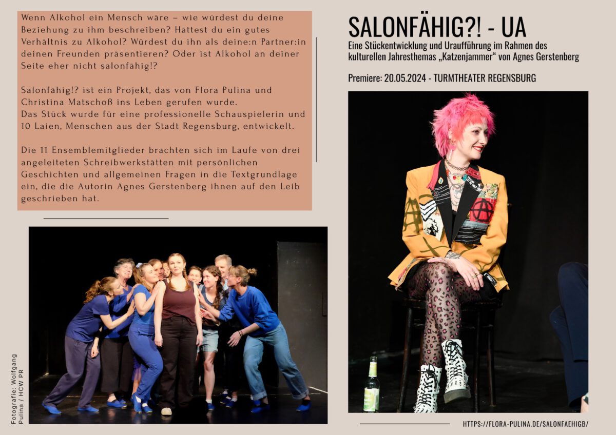 Flora Pulina Regie "Salonfähig?!"