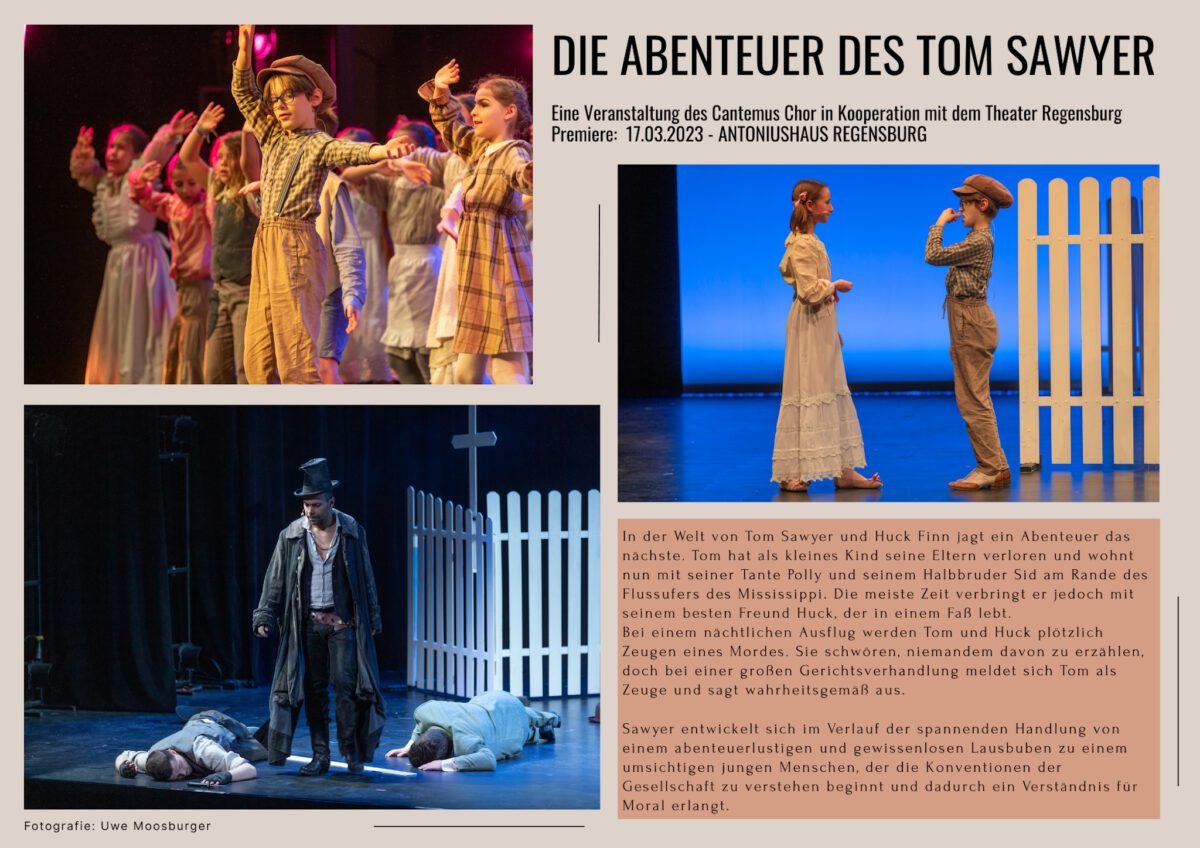 Flora Pulina Regie "Die Abenteuer des Tom Sawyer"