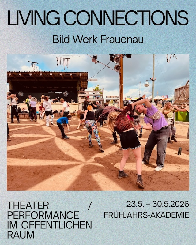 Flyer vom Workshop Living Connection Frauenau