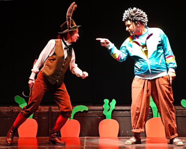 Flora Pulina in "Der Hase und der Igel" Flora Pulina in "Der Hase und der Igel"